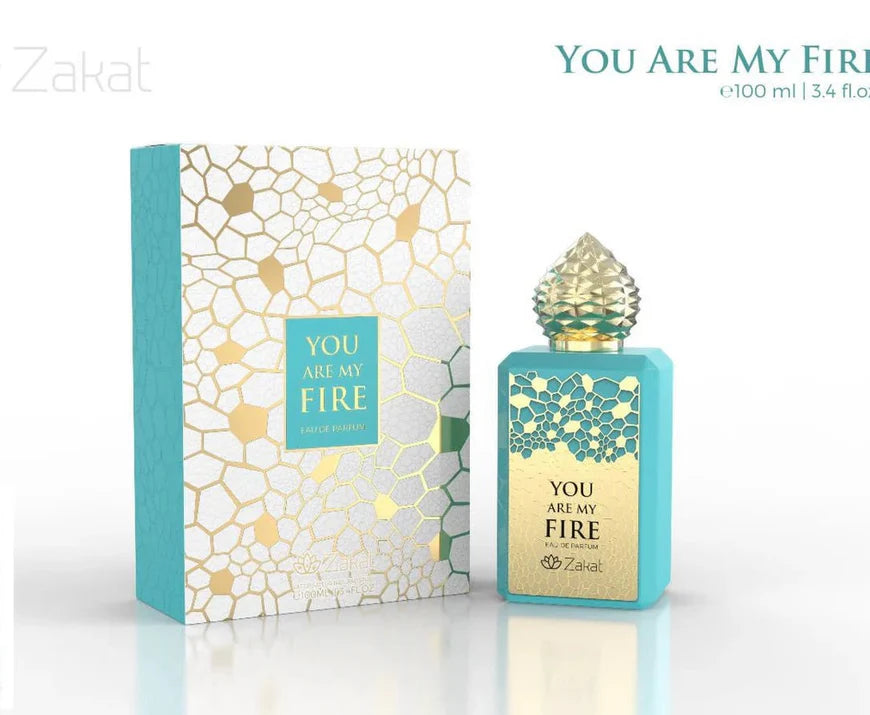 Zakat - YOU ARE MY FIRE UNISEX EDP (3.4oz)